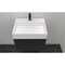 Castello Usa Amazon 24-inch Black Vanity Set with White Top and Black Handles CB-MC-24BLK-BL-2056-WH - alternate 7